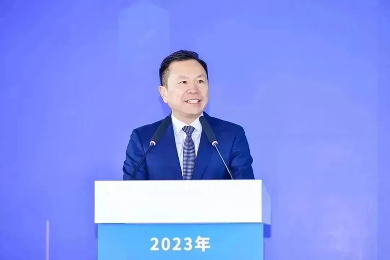 共建未来丨bevictor伟德股份（上海）创新基地亮相“2023年闵行区沉大工程项目开工典礼”主会。